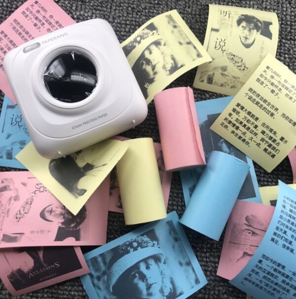 Mini Bliuetooth Wireless Thermal Printer Paper Sticker Label Printer - Image 4