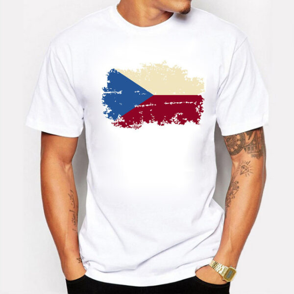 National Flag Mens T Shirts Short Sleeve - Image 4