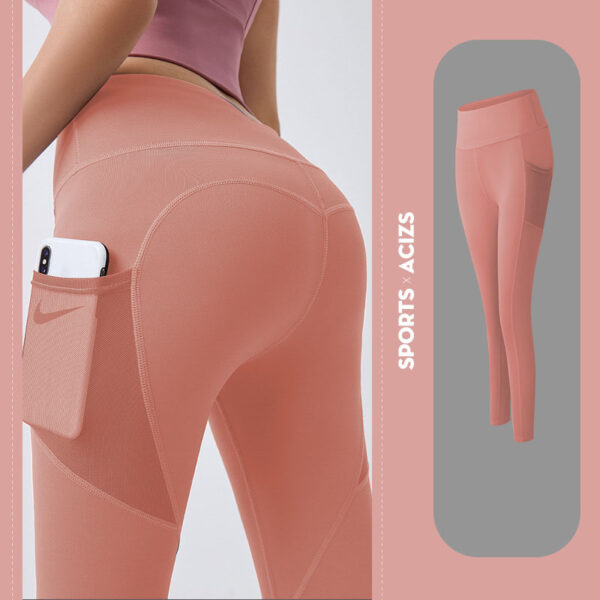 Yoga Pants Women With Pocket Leggings Sport Girl Gym Leggings Women Tummy Control Jogging Tights Female Fitness Pants - Image 9