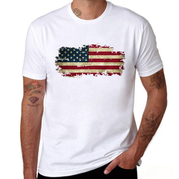 National Flag Mens T Shirts Short Sleeve - Image 5