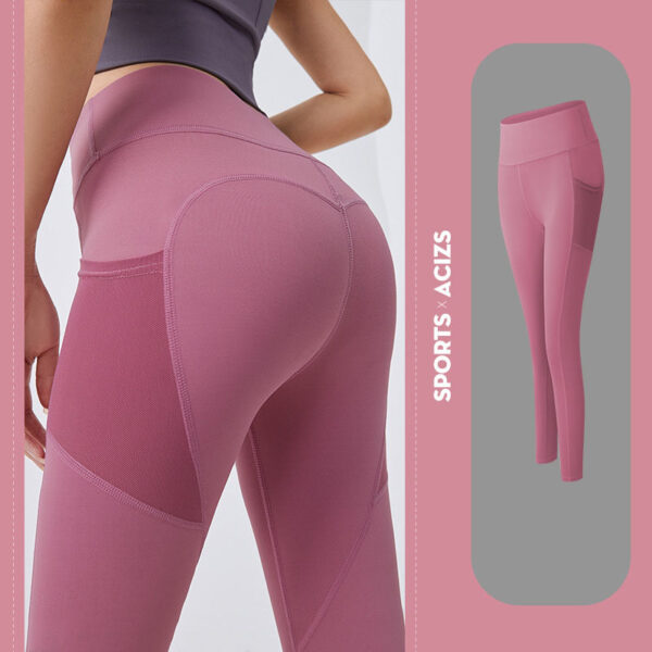 Yoga Pants Women With Pocket Leggings Sport Girl Gym Leggings Women Tummy Control Jogging Tights Female Fitness Pants - Image 6